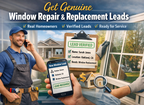 Window Repair and Replacement Leads
