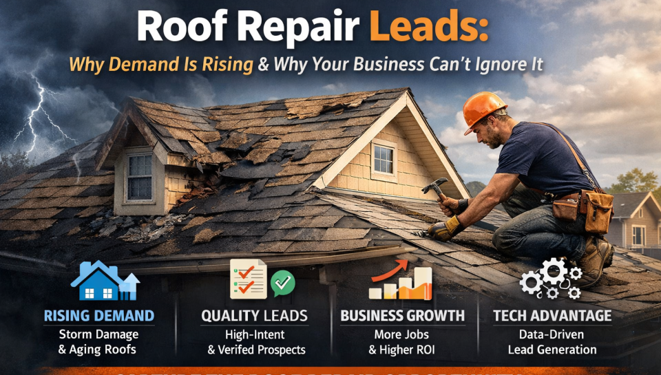 Roof repair opportunities in demand