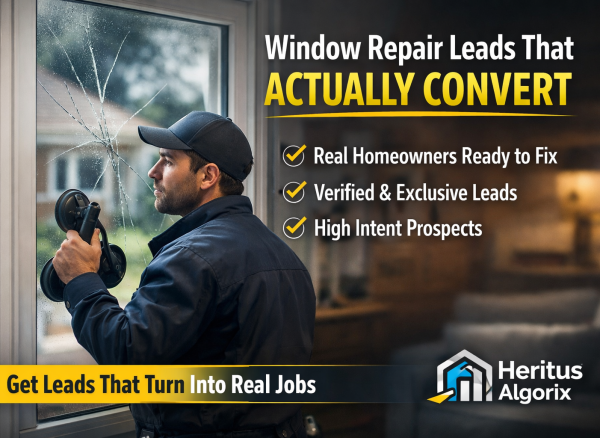 Effective window repair lead generation