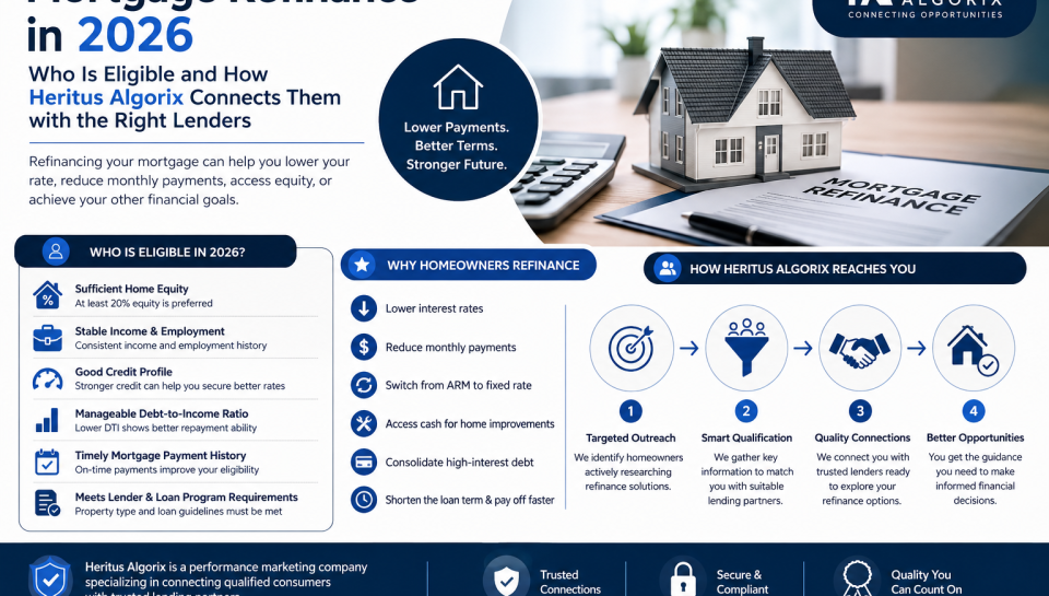 Mortgage refinance in 2026 overview