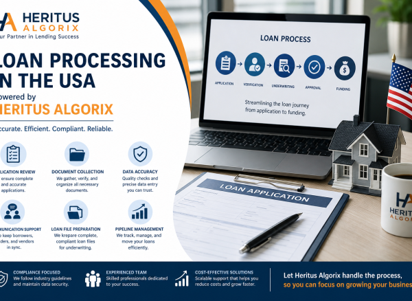 Loan Processing Support Services in USA | Heritus Algorix