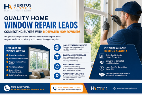 Window repair leads Window repair leads